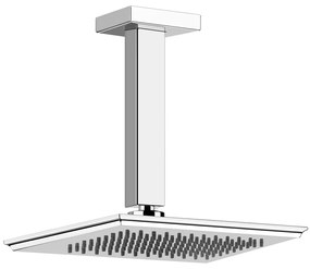 Soffione anticalcare a soffitto orientabile cromo eleganza 46152 Gessi