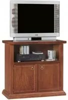 Mobile porta tv legno arte povera tinta noce 86x38x75