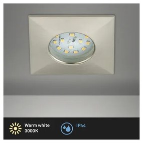 Briloner 8313-012-Lampada LED da incasso per bagni LED/5W/230V IP44 cromo opaco