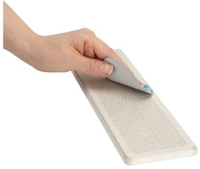 Tappetino scolapiatti beige in diatomite 30x8 cm Damon – Wenko