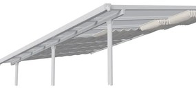 Telo pergola poliestere bianco L 290 x H 54 cm