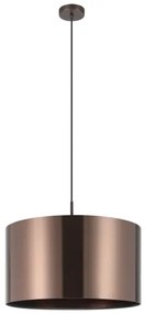 Eglo 39356 - Lampadario a sospensione con filo SAGANTO 1 1xE27/60W/230V rame