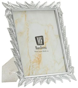 Cornice Leavy Silver Cm 27X2X32,3 Misura Interna Cm 20X25