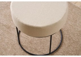 Pouf RELO Ø 40 cm crema