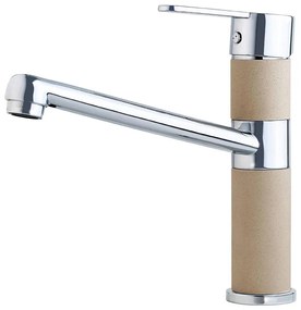 ALVEUS 1119874 - Rubinetto per lavello ZENIT 20,2 cm granito/beige