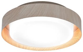 Osram - Plafoniera ORBIS MADRID 2xE27/10W/230V Ø 29 cm, finitura effetto legno