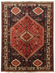 Gashghai Tappeto persiano 150 x 200 Rosso (Iran) Annodato A Mano