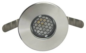 Segnapasso LED 3W IP67 Anti-Abbagliamento Professional Colore Bianco Caldo 2.700K