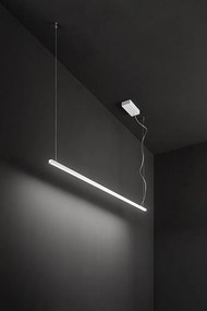 Perenz Link – sospensione lineare LED (bianco opaco / nero opaco / marrone metallizzato)