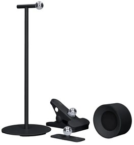 Solight WO68-B-LED Lampada ricaricabile dimmerabile 3in1 LED/4W/2000 mAh 3000/4000/6500K nero