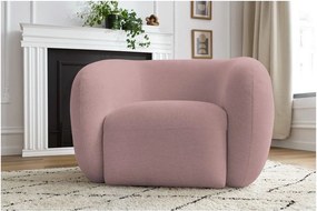 Poltrona in rosa chiaro Celine – Bobochic Paris