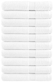 Asciugamani Da Bagno Solund 10 Pz Bianchi 100x200cm 600gsm /