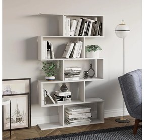 Libreria NILUFER 156x90 cm bianca