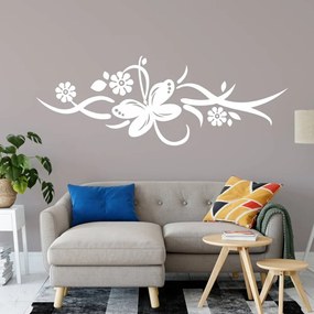 Adesivo murale - Motivo con la farfalla | Inspio