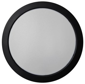 Plafoniera LED ROUND LED/24W/230V 4000K diametro 28,8 cm nero