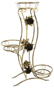 Portafiori 100x70 cm oro