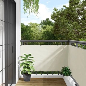 Paravento Da Balcone Bianco 700x75 Cm İn Pvc /