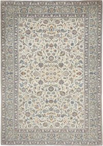 Kashan Fine Floreale Avorio Blu 273x388 Cm