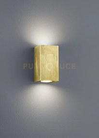 Cleo applique rettangolare 2 luci bi-direzionali attacco gu10 fogli...
