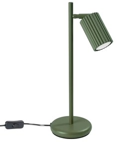 Sollux SL.1624 - Lampada da tavolo KARBON 1xGU10/10W/230V verde
