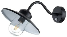 Elstead KLAMPENBORG-PIR-BK-Lampada da esterno con sensore KLAMPENBORG 1xE27/60W/230V IP44