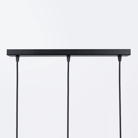 Sollux SL.1334 - Lampadario a sospensione con filo BRINA 3xG9/8W/230V nero