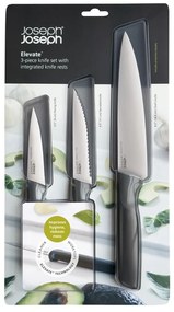 Set di 3 coltelli in acciaio inox Elevate - Joseph Joseph