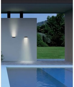 Redo 90394 - LED Applique da esterno OMNIA LED/12W/230V 3000K IP54 grigio