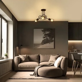 Lampadario fisso OXFORD 3xE27/15W/230V