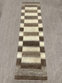 Loribaft Tappeto 290 x 80 Beige (Iran) Annodato A Mano