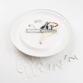 Brilagi - Plafoniera CLASSIC 3xE27/60W/230V color crema/patina