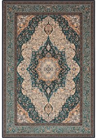 Tappeto in lana verde 160x240 cm Charlotte - Agnella