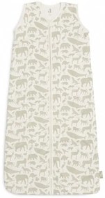 Jollein - Sacco a pelo 2in1 6-18 mesi 3 TOG Animals Olive Green