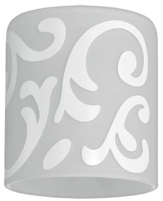 Eglo 90257 - Paralume MY CHOICE bianco ornamento E14 diametro 7 cm