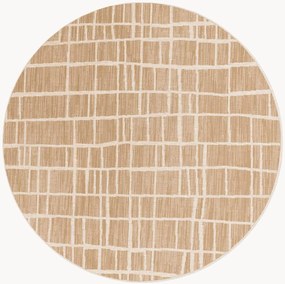 Tappeto rotondo a pelo corto per interni ed esterni Crouch