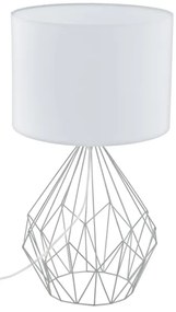 Eglo 95187 - Lampada da tavolo PEDREGAL 1xE27/60W/230V