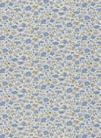 Långelid / von Brömssen Carta da parati Floral Dance - Denim
