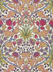 Morris & Co Carta da parati Hyacinth - Cosmo Pink