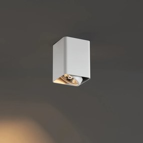 Faretto da superficie di design bianco GU10 70mm orientabile e inclinabile - Vox