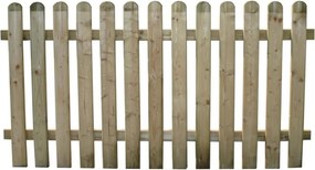 Recinto da giardino in legno di pino impregnato in autoclave 180 x 100 cm