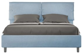 Letto Matrimoniale 160x210 cm Senza Rete Sleeper Azzurro