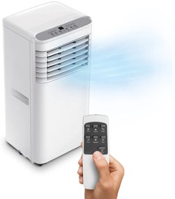 Condizionatore Portatile 9000 Btu 3 In 1 Deumidificatore Con Timer E Telecomando