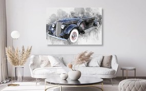Stampa su tela – Auto retrò storica