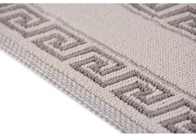 Passatoia per scale in cotone panna set da 16 pz 25x65 cm Versace Bej - Vitaus