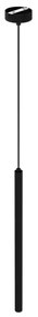 Lampadario a sospensione con filo YORU 1xG9/8W/230V 50 cm nero