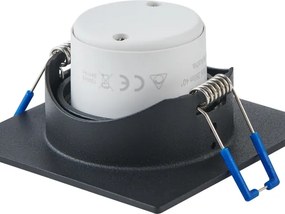 Eglo 902285 - Set da 3 faretti LED da incasso per controsoffitto SALICETO LED/6,4W/230V 8,8x8,8cm nero