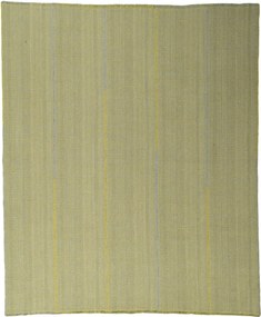 Kilim Tappeto 300 x 260 Giallo (Iran) Tessuto A Mano