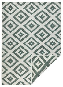 Tappeto per esterni verde e crema , 120 x 170 cm Malta - NORTHRUGS