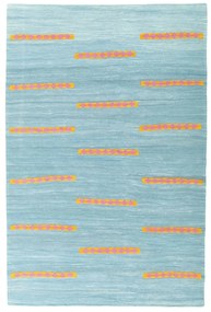 Kilim Tappeto persiano 160x240 Blu (Iran) Tessuto A Mano