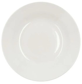 Piatto Fondo Bidasoa Lis Ceramica Bianco (22,5 cm) (Pack 12x)